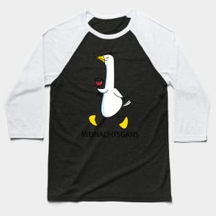 Christmas goose with wine Baseball T-Shirt